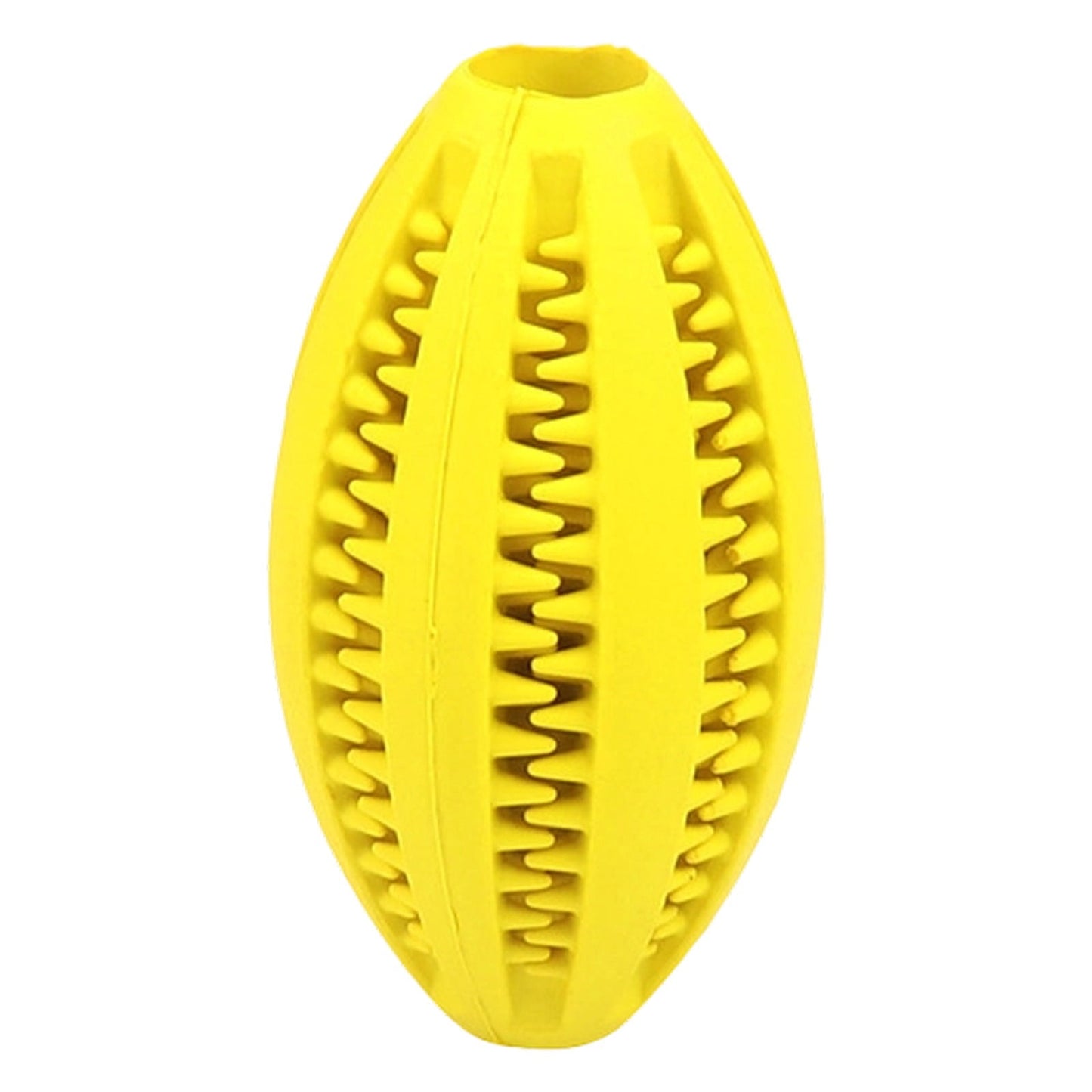 LGCASL Pet Toy Ball Dog Puzzle Toy 1 Pack Interactive Dog Toys for Dispensing Puppy Toys for Teething Puppy for Teeth/Slow Feeder/Iq Training/Playing Yellow