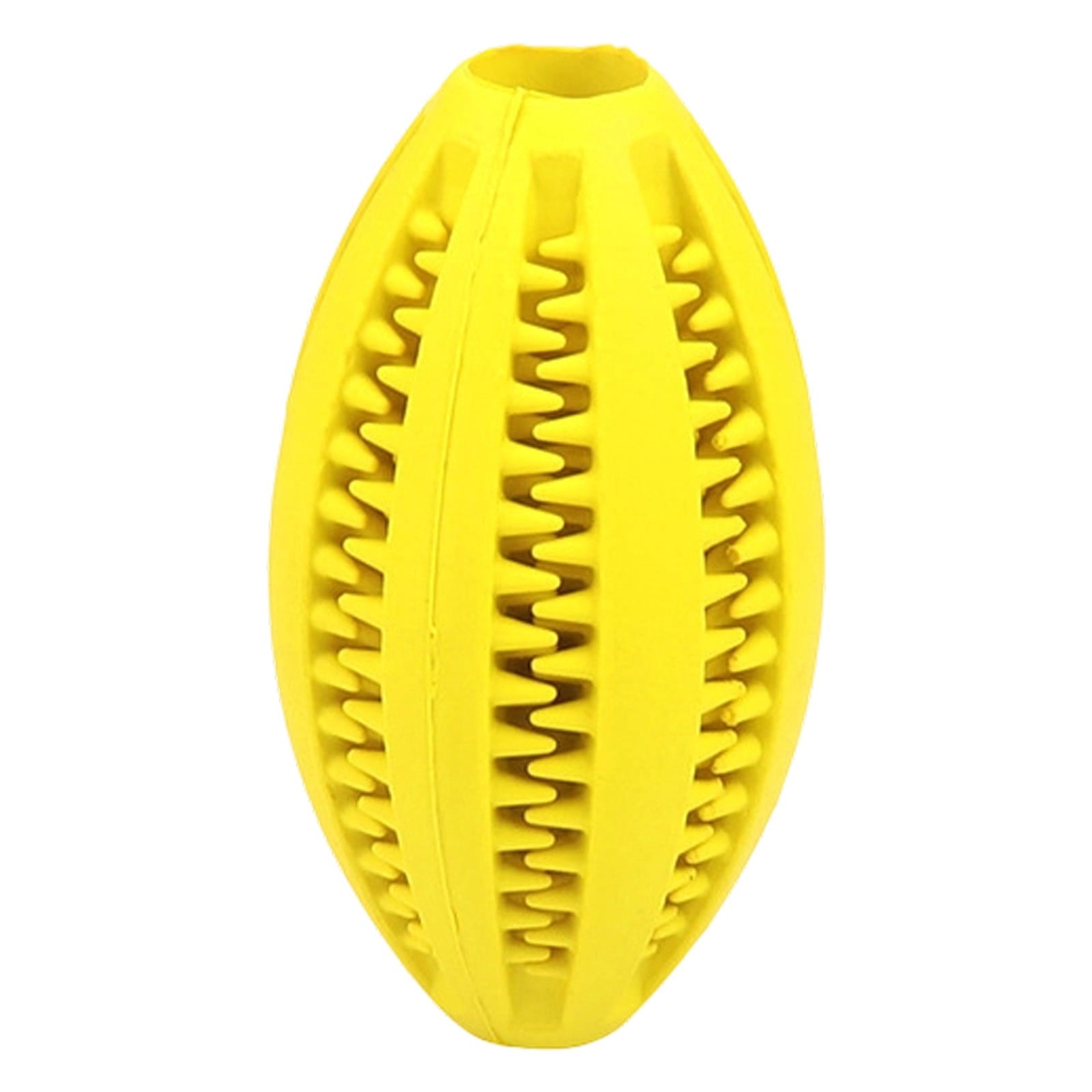 LGCASL Pet Toy Ball Dog Puzzle Toy 1 Pack Interactive Dog Toys for Dispensing Puppy Toys for Teething Puppy for Teeth/Slow Feeder/Iq Training/Playing Yellow