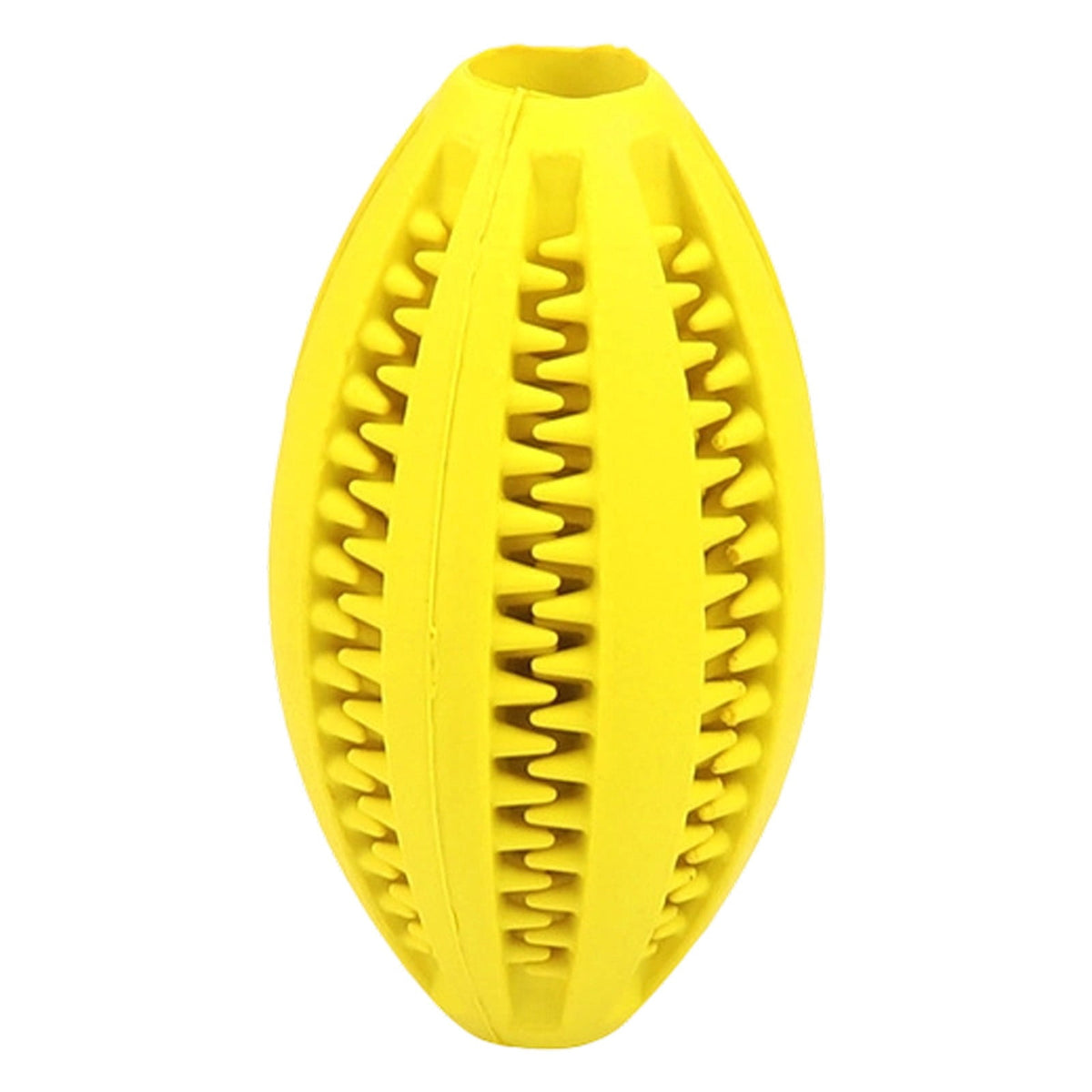 LGCASL Pet Toy Ball Dog Puzzle Toy 1 Pack Interactive Dog Toys for Dispensing Puppy Toys for Teething Puppy for Teeth/Slow Feeder/Iq Training/Playing Yellow