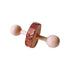 LGCASL Hamster Chew Toys Clearance! Wood Mini Exercisechew Hamster Chew Toys Wooden Pineguinea Pigsrats Chinchillastoys Accessories Care Molar Toy for Bunny Gifts D