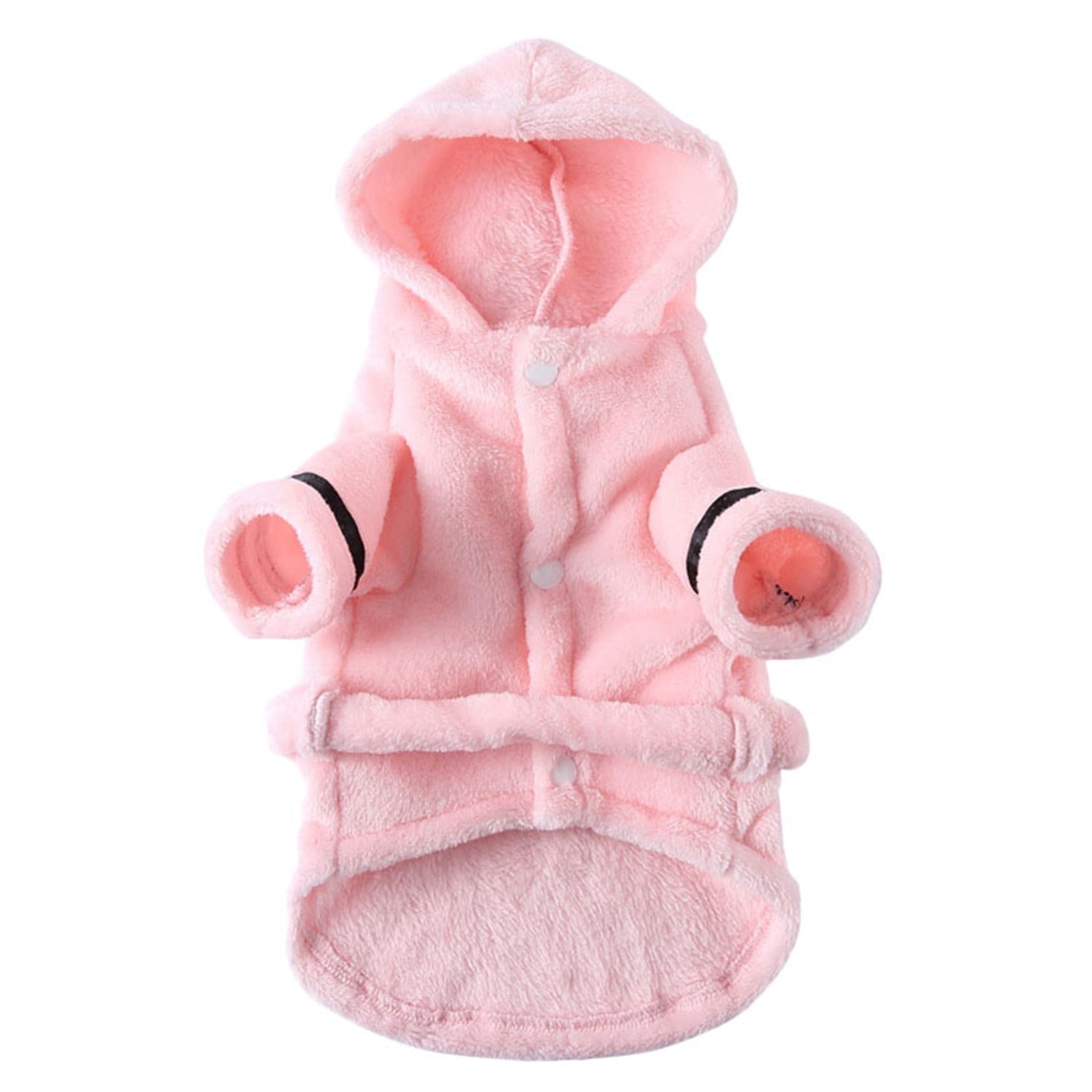 LGCASL Pet Bathrobes, Pajamas Clearance! Dog Cat Bathrobe Pet Clothes Hotel Bath Towel Pet Bathrobe Nightgown Pajamas (Army Green, L) L Pink