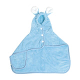 LGCASL 2026 New Puppy Bathrobe with Hood, Dog Bathrobe Absorbent Towel for Small Dogs Fast Drying Dog Robe Coat with Hood Puppy Towel Wrap Pet Grooming After Shower (Blue, Xs) XL Blue