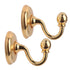 WQQZJJ Organization And Storage 2x Metal Curtain Holdback Wall Tie Back Hooks Hanger Holder Window Curtain Hooks On Clearance Gold
