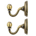 WQQZJJ Organization And Storage 2x Metal Curtain Holdback Wall Tie Back Hooks Hanger Holder Window Curtain Hooks On Clearance Khaki