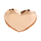 Eguiwyn Baking tray Stainless Steel Decorative Tray Jewelry Dish Cosmetics Organizer Bathroom Clutter Serving Platter Small Storage Tray Oval Rack Camouflage One Size Rose Gold