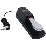 Sustain pedal for keyboard Universal Piano Keyboards Sustain Foot Pedal Durable Accessory for Electronic Keyboards Digital Piano (Black) 9.45" x 3.15" x 2.56" Black