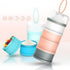 Clearance! JWDX Home Decoration, Milk Powder Box, Milk Food Formulas Storage Containers Bottle Dispensers Baby 4 Decoration & Hangs Blue