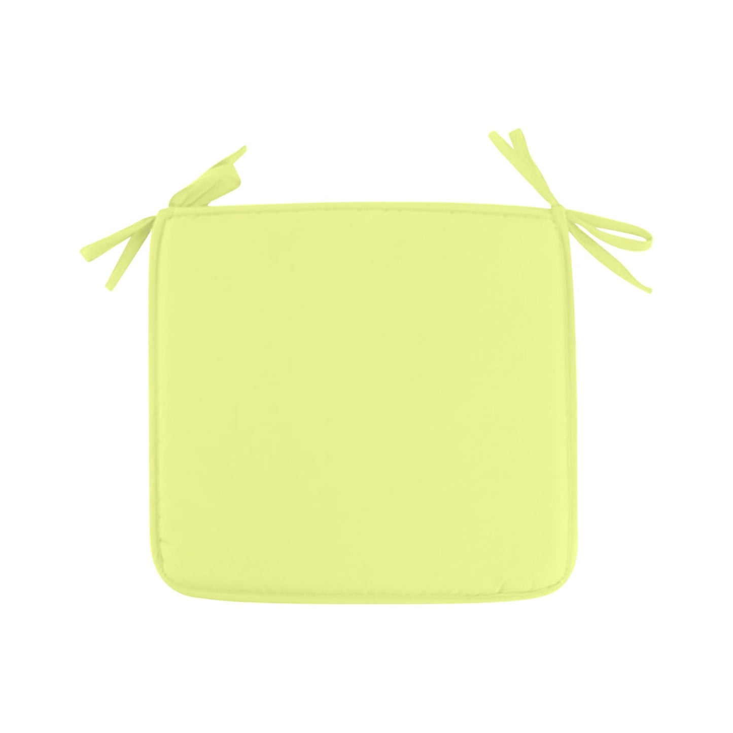 Clearance! JWDX Cushion, Dining Chair Cushion, Clearance Square Strap Garden Chair Pads Seat Cushion for Outdoor Bistros Stool Patio Dining Room Yellow