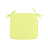 Clearance! JWDX Cushion, Dining Chair Cushion, Clearance Square Strap Garden Chair Pads Seat Cushion for Outdoor Bistros Stool Patio Dining Room Yellow