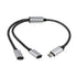 USB C Splitter, USB C to USB C Female Adapter, 2/3 Ports 1 to 2