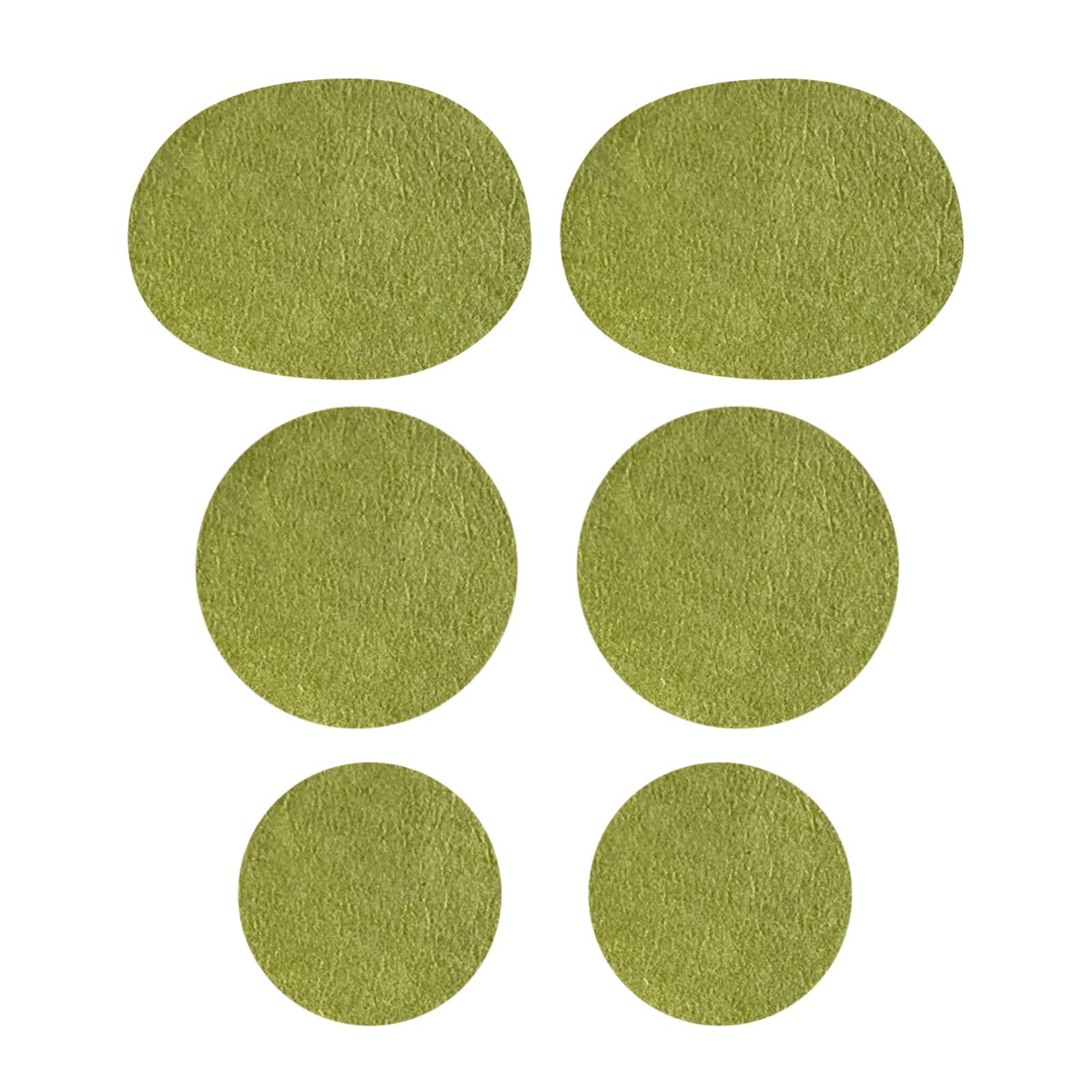 Eguiwyn Patch Stickers Heel Hole Repair Sticker 3 Pairs Self Adhesive Shoe Hole Patch Sticker Shoe Hole Repair Patch Sticker for Sneakers Leather Shoes High Heels G B-F