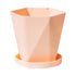 JWDX Flower Pots Clearance, Gardening Suppliesbalcony Household Plastic Flower Pot Resin Nordic Thicken Large Flower Pot, Suitable for Indoor and Outdoor Green Plant Planting White Z1-Pink