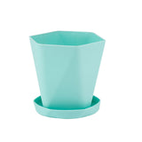 JWDX Flower Pots Clearance, Gardening Suppliesbalcony Household Plastic Flower Pot Resin Nordic Thicken Large Flower Pot, Suitable for Indoor and Outdoor Green Plant Planting Green Z1-Green