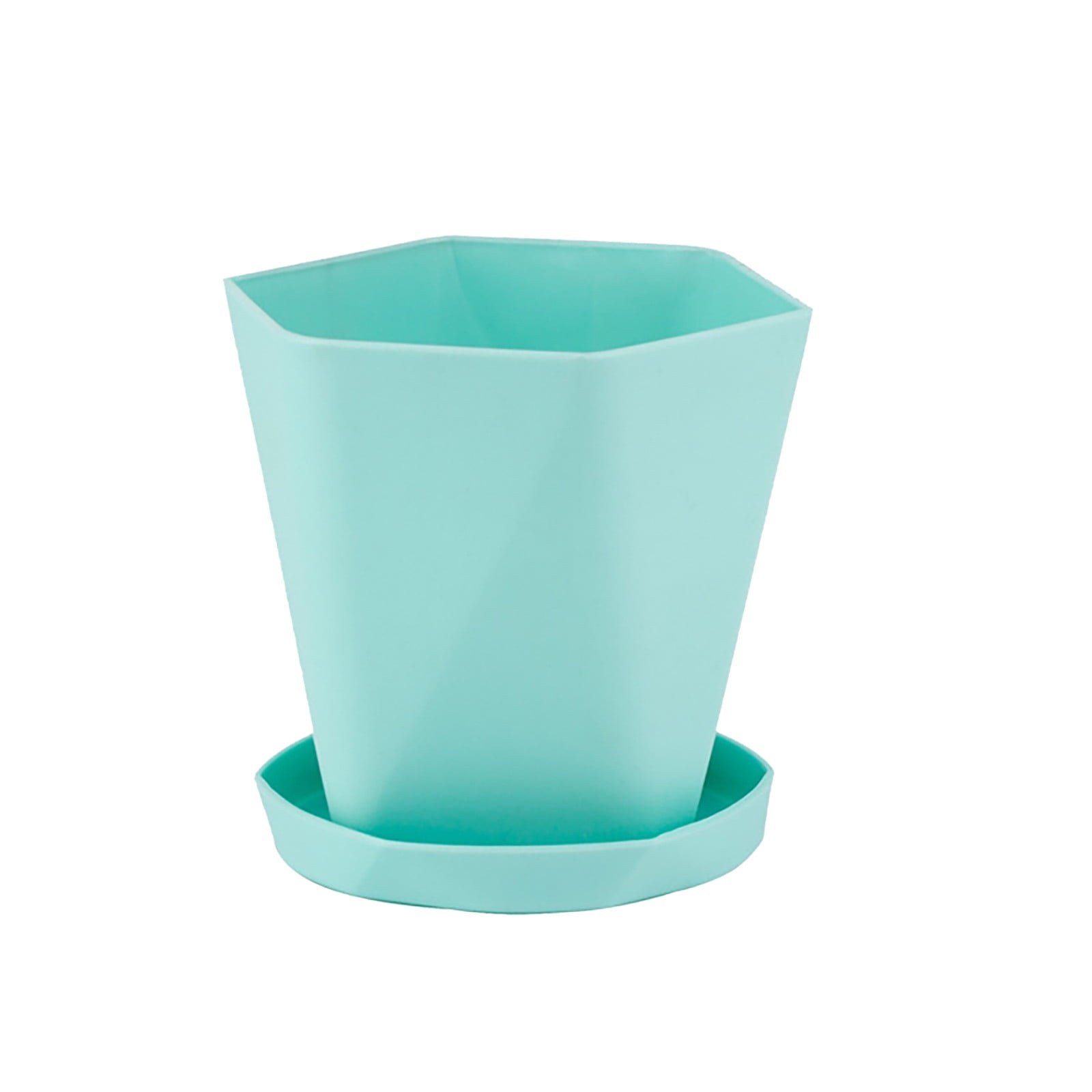 JWDX Flower Pots Clearance, Gardening Suppliesbalcony Household Plastic Flower Pot Resin Nordic Thicken Large Flower Pot, Suitable for Indoor and Outdoor Green Plant Planting Green Z1-Green