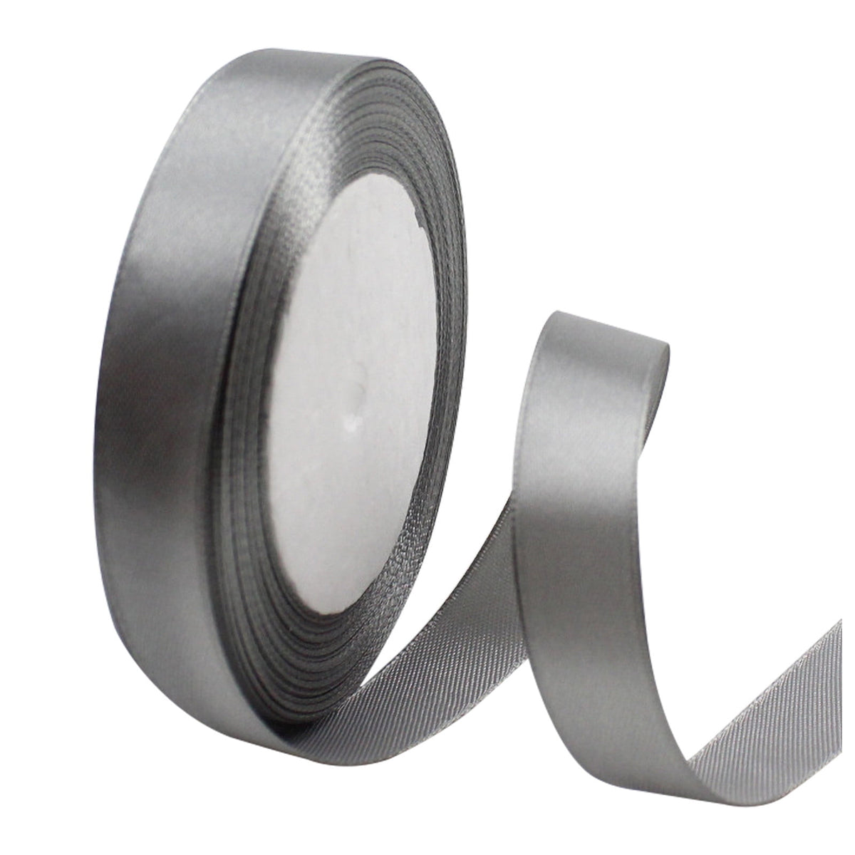 Jwdx Ribbon Clearance, Gift Ribbon Promotion! Decorative Gift Silk Bandwidths And Ribbons Fabric Ribbons for Wedding, Christe Silver Z4-Silver