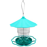 JWDX BigBird Outdoor Hanging Wild Bird Feeder, Plastic, Brown Z2-Green