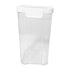 JWDX Storage Container, Airtight Cereal Containers Storage Sealed Cans for Grains and Miscellaneous Grains Transparent Plastic Kitchen Food Grade Nut and Oat Storage Cans Kitchen D