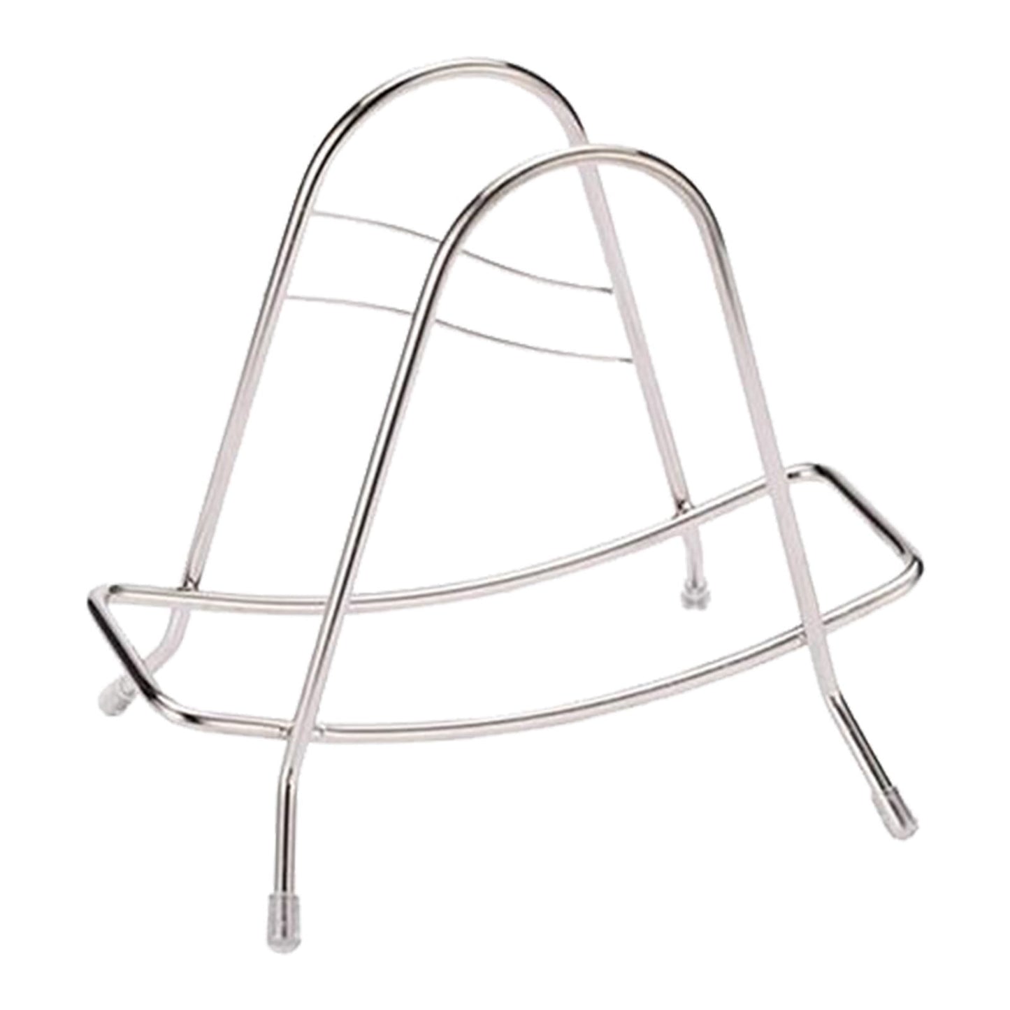 Eewia Rack Clearance! Stainless Steel Cutting Board Rack Household Pot Cover Rack Sitting Kitchen Chopping Board Shelving Shelving Sticky Board Cutting Board Rack Countertop, Include 1*Storage Rack Silver