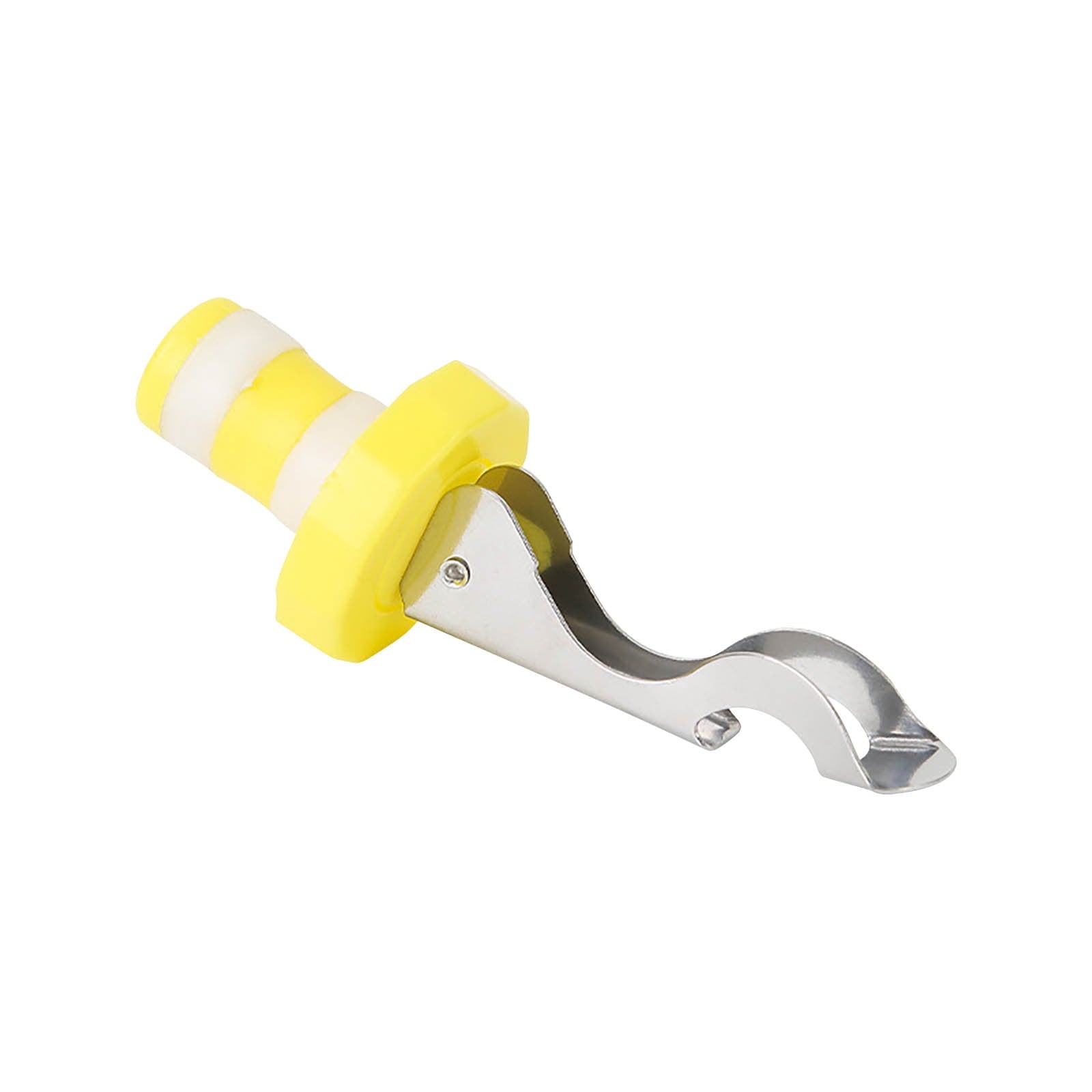 JWDX Wine Stopper Clearance! Stainless Steel Wine Bottle Stopper Beer Bottle Stopper Sealer Stainless Steel Bottle Stopper Protector Bottle Opener, Include 1X Red Wine Corkscrew Yellow