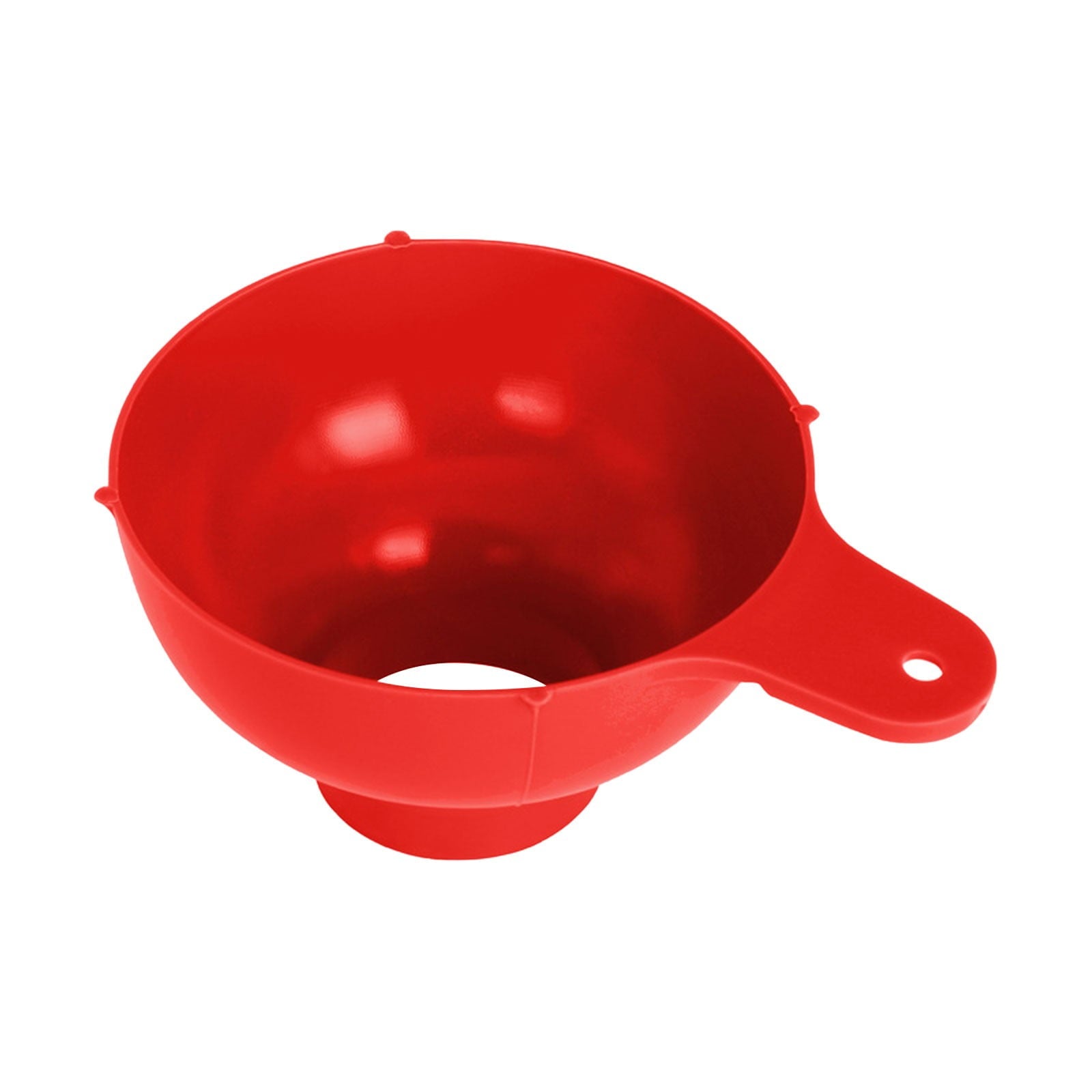 JWDX Funnel Clearance! Plastic Red Wide Mouth Funnel, Kitchen Funnel Promotion Include 1X Funnel Watermelon red