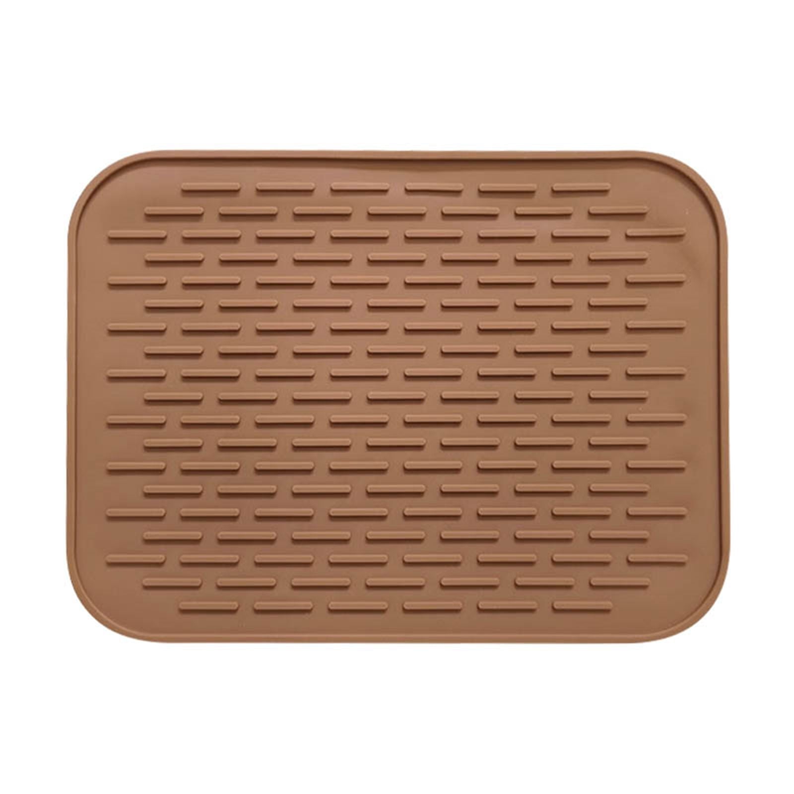 JWDX Placemat Clearance! Silicone Trivet Pot Mat for Countertop Trivest Pads Heat Table Placemats Kitchen Silicone Heat Table Mat Non Slip Pot Pan Holder Pad Cushion, Include 1*Insulation Pad Coffee