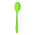JWDX Tableware Clearance! Food Grade High Temperature Silicone Small Spoon Dense Mixing Spoon Auxiliary Food Spoon Students and Children Feeding Spoon Eating Spoon, Include 1*Spoon Green