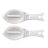 JWDX Scale Scraper, Peeler Clearance! Household Kitchen Tools Fishs Scale Scraper Remover with Lid White
