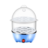 JWDX Egg Steamer Clearance! Eggs Cooker Double Breakfast Machine Stainless Steel Multi Function Steamer, Cooking Molds Promotion Include 1*Egg Steamer Blue