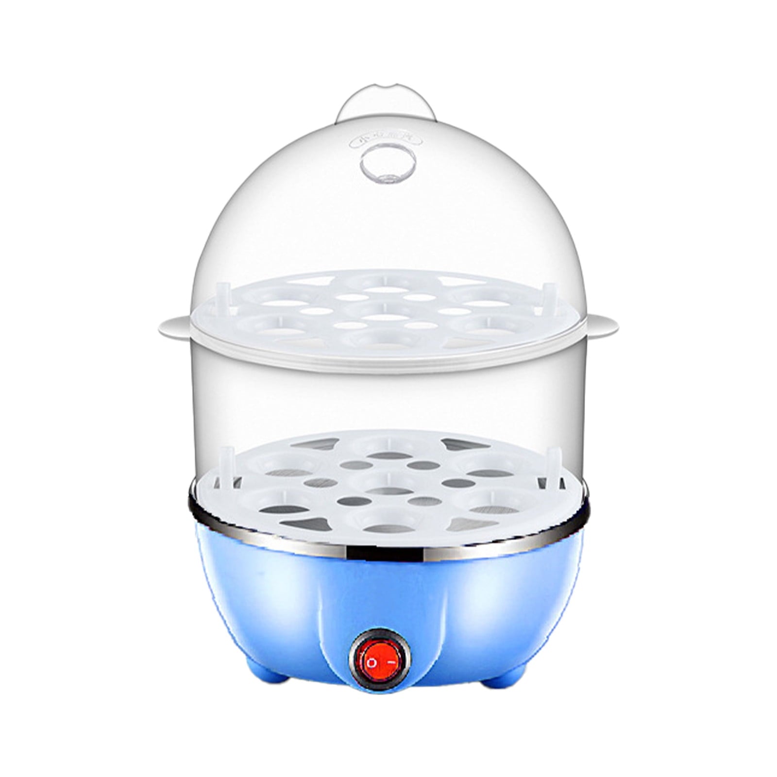 JWDX Egg Steamer Clearance! Eggs Cooker Double Breakfast Machine Stainless Steel Multi Function Steamer, Cooking Molds Promotion Include 1*Egg Steamer Blue