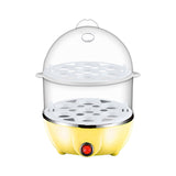 JWDX Egg Steamer Clearance! Eggs Cooker Double Breakfast Machine Stainless Steel Multi Function Steamer, Cooking Molds Promotion Include 1*Egg Steamer Yellow