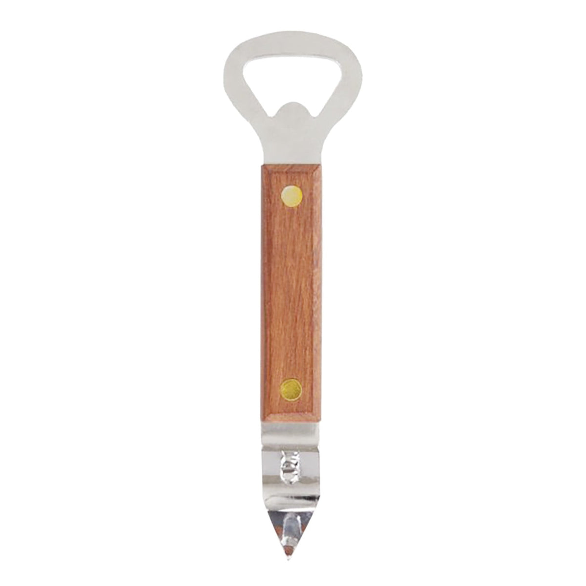 JWDX Bottle and Can Openers Clearance! Beer Opener with Wooden Handle Can Openers are Used for Kitchen Miscellaneous Items, Bottle Opener Promotion Include 1Pc Small Household Can Opener Brown