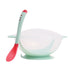 JWDX Tableware Clearance! Baby Children Training Feeding Dinner Bowl Spoon Tableware Set with Suction Cup, Stainless Steel Bowl Promotion Include 1Pc Bowl, 1Pc Soup Spoon Green