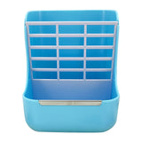 JWDX Rack Clearance! 2 in 1 Food Hay Feeder for Rabbit Indoor Hay Feeder for Rabbit Feeder Bowls Use for Grass Food, Wire Shelving Promotion Include 1Pc Storage Rack Blue