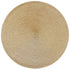 JWDX Placemats, 4 Pieces of Hand-Woven Placemats Insulation Mats Dining Table Anti-Slip Mats Clearance! Woven Spiral Table Placemats 15 Inches Round Set of 4 Non Slip Dining & Kitchen Table Mats Gold