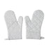 JWDX Oven Mitts Clearance! Premium Silicone Slip Oven Set Soft Flexible Oven Gloves Heat Kitchen Cooking Mitts Hands From Hot Surfaces Cookie Sheets Pair Set of 2, Include 1 Pair of Gloves Grey