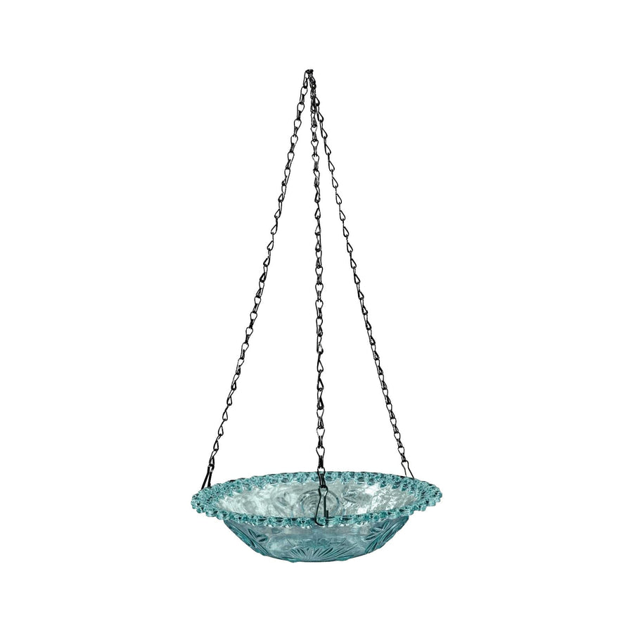 JWDX Bird Feeders for Outdoors Clearance! Hanging Bird Bath Plastic Bird Bath Plate Hanging Tray for Outdoors Hanging Bird Water or Bird Seed Hanging Bird Feeder for Outdoors Bird Bath Bowl S4-Blue