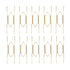 JWDX Hooks Clearance! Dish Display Plate Hangers 10 Pack Stainless Steel Decorative Wire Plate Hanger Holders in Spring Hook Holder Hanging Wire for Decorative Plates and Art Gold