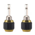 JWDX Electrical Tools Clearance! 2Pcs Quick Connect Drill Chuck Tools, Drill 1/4 Coupling Shank Quick Drill Chuck Holder Drill Bit 60Mm Bit Tool Hex Tools and Home Improvement Black