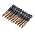 JWDX Drill Bits and Accessories Clearance! Titanium-Plated Non-Slip Cross Bit S2 5-Pack, 5Pcs 1/4 Hex Shank Magnetic Non-Slip Ph2 Phillips Cross Head Screwdriver Bit, include 5X Screwdriver B