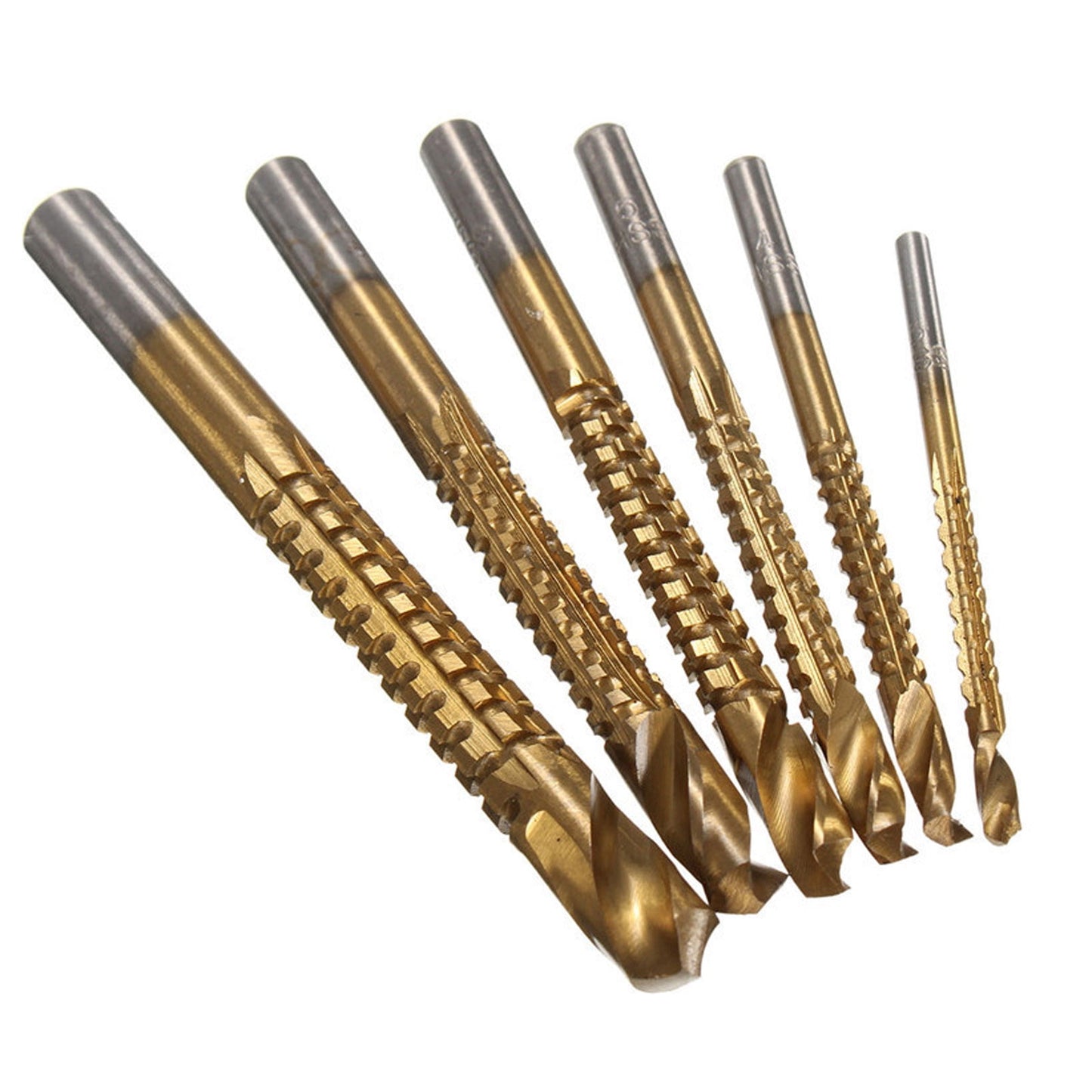 JWDX Drill Bit Clearance! Tool Woodworking Saw Spiral Drill Side Carpenter Bit Hole Cutting Cutting Tools and Home Improvement, include 1X Drill Bit Gold