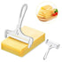 PLGEBR Home Decor Cutter Wire Stainless Steel Cheese Grater Peeler Cheese Slicers Kitchen Gadgets As Shown