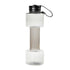 JWDX Portable Kettle Clearance, Water Bottle Multifunctional Water Bottle Dumbbell Shaped Drinking Bottles Leakproof Bottle Drinking Bottle for Gym School Cycling Outdoor Sports and Capacity Grey