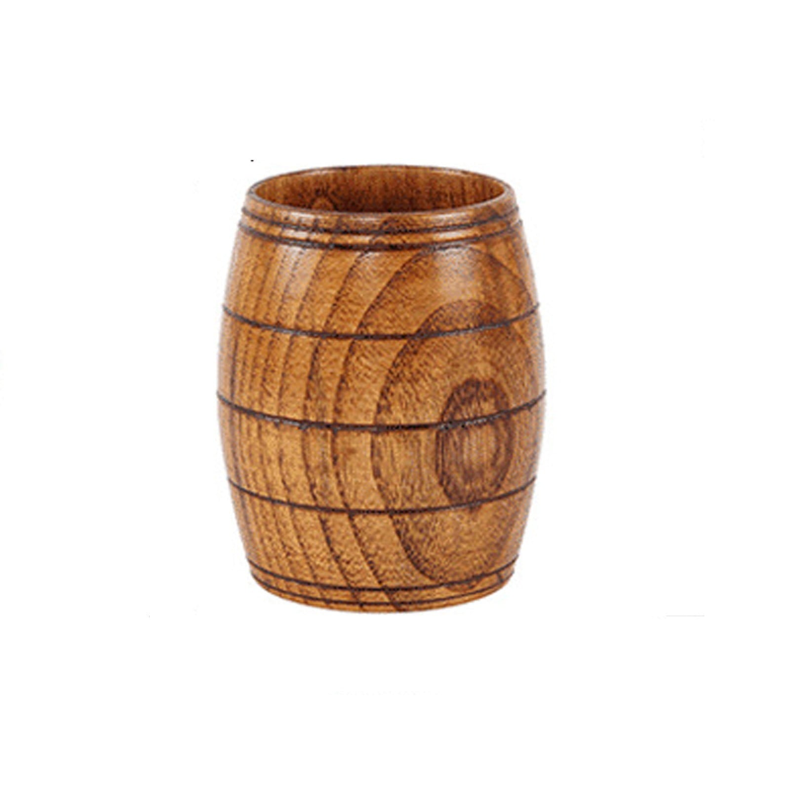 Clearance Back to School Supplies! JWDX Japanese Style Wooden Cup Creative Jujube Wood Insulation Tea Cup Wooden Coffee Cup Drinking Water Cup B 10*6Cm (Include: 1 Pc Cup) Clearance Sale B