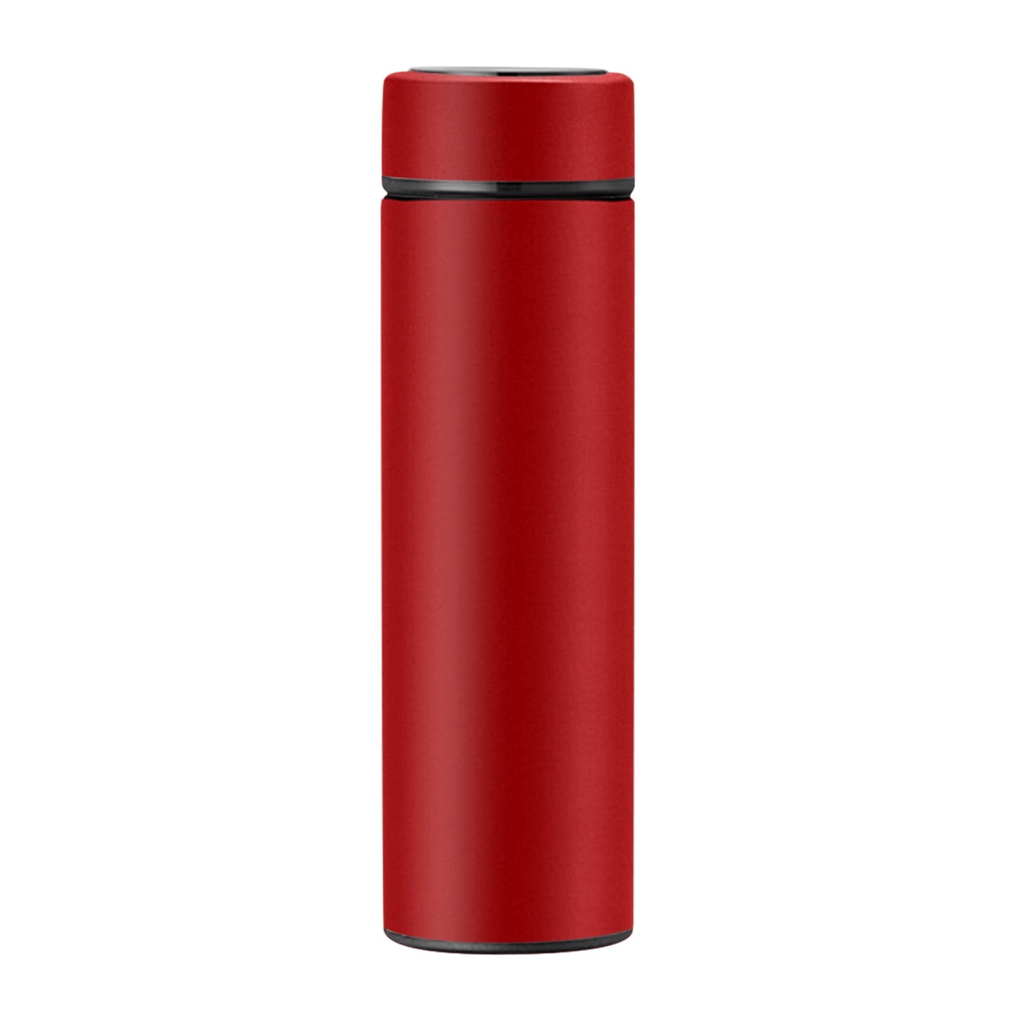 Clearance Back to School Supplies! JWDX Led Smart Touch Screen Temperature Measurement Thermos Cup Boutique Smart Display Series Inner 304 Material + Outer 201 Material 1Pc White Red