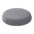 Ortofally Bar Stool Covers Stretchy Round Chair Covers Slipcover Washable Stool Cushion Elastic Bar Chair Covers 2.50X1.50X1.00CM Grey