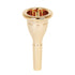 Ortofally Tuba Brass Tuba Great Gift for Tuba Replacement Tuba Parts 13. 3mm Musical Instrument Tuba Accessory 17.60X15.30X5.00CM Golden