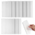 Ortofally 12pcs Blank Transparent Stencil DIY Square Template Blank Stencil Material for Home Shop Size 1 Transparent