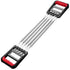 Ortofally Spring Expander Arm Training 5 Tubes Adjustable Arm Strength Trainer Exercise Resistance Bands for Home Fitness Muscle Training Body Building 70*11CM Multi