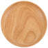 SWETRACE Flat Wooden Dinner Plate Beige For Wedding 1Pcs 4.9In 12.50X12.50X2.00CM Beige
