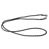 Ortofally Eyeglasses Holder Strap Cord Leather Eyeglasses String Holder Chain Necklace Glasses Cord Lanyard Eyeglass Retainer for Men Women Kids(Black) 70.00X0.22X0.22CM Black